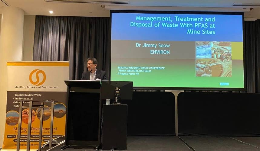 Management, Treatment and Disposal of Waste with PFAS at Mine Sites